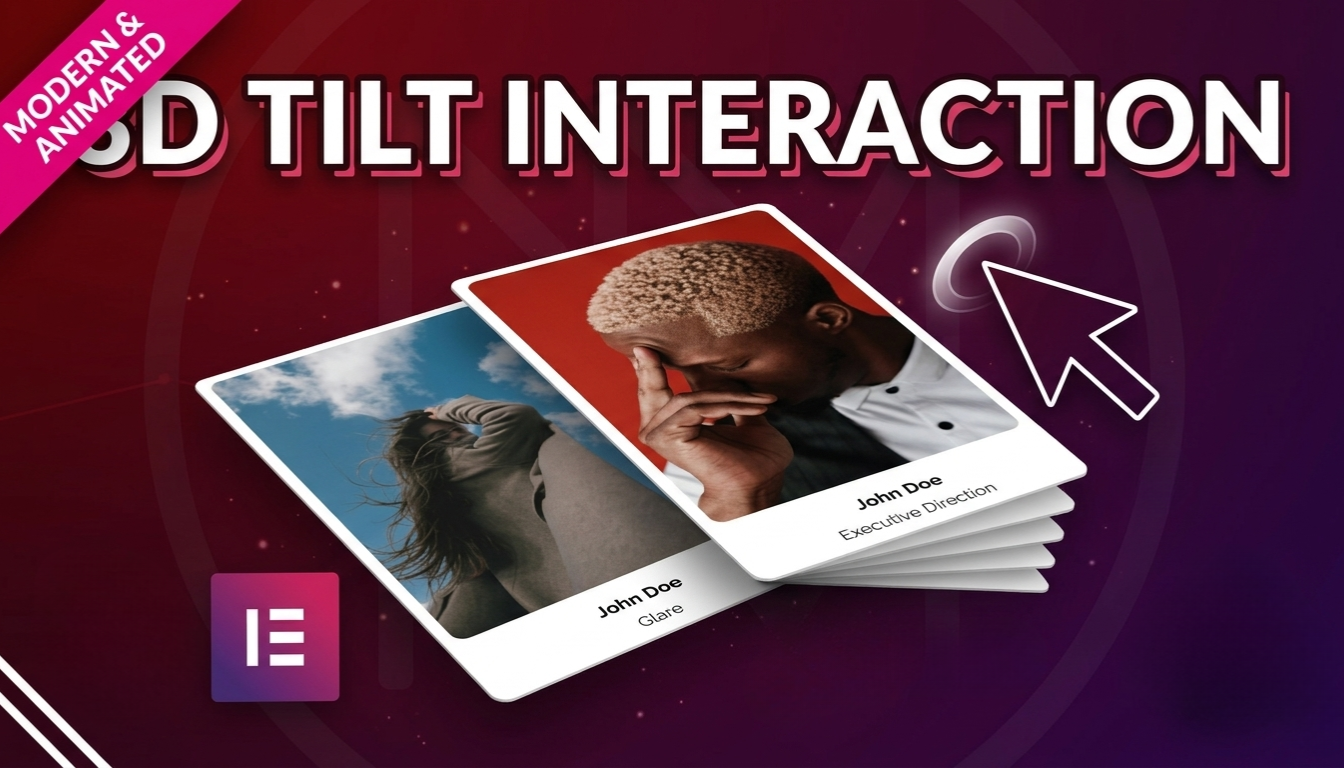 3d interaction elementor