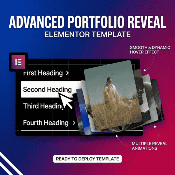 advanced portfolio reveal